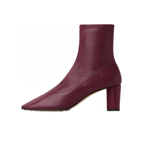 Bottega Veneta Ankle Boots 6cm Women's Red