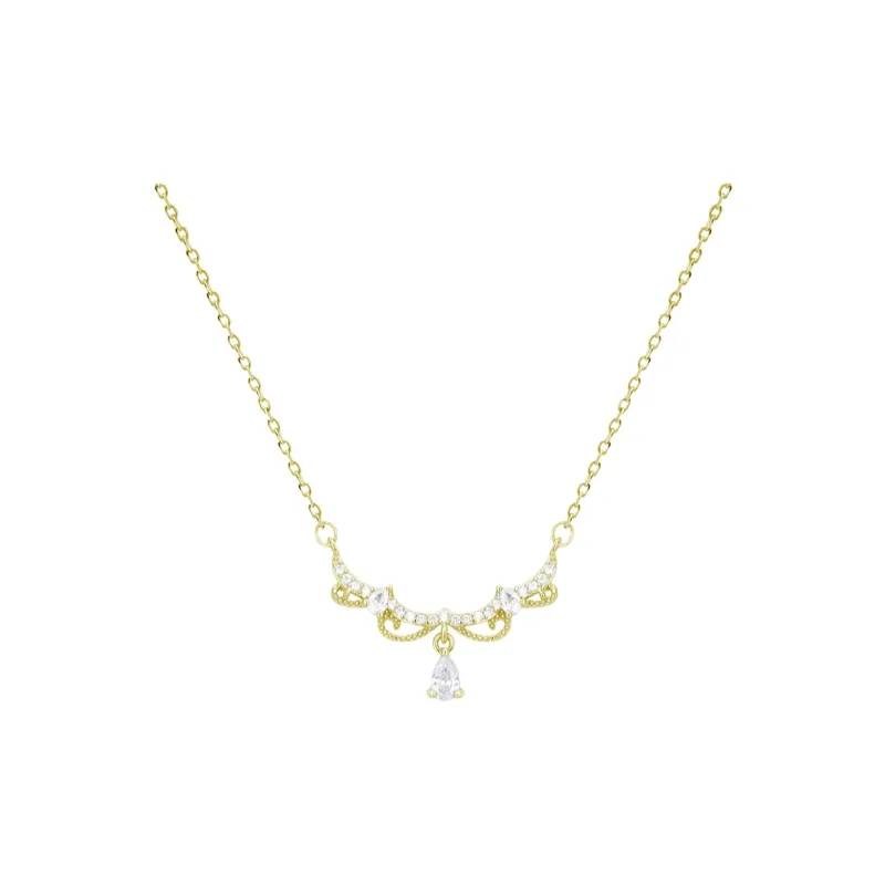 MISS TOOYA S925 Silver Necklaces Women's-0