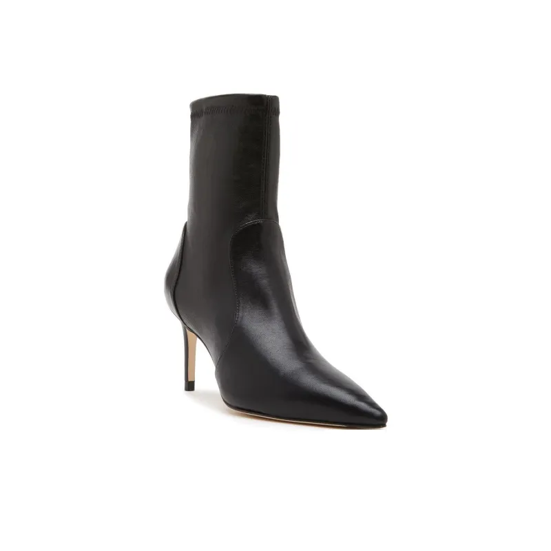 stuart weitzman Leather Stretch Bootie-2