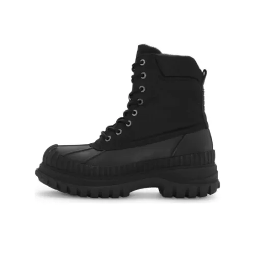 GANNI Chunky-Sole Lace-Up Ankle Boots Women's