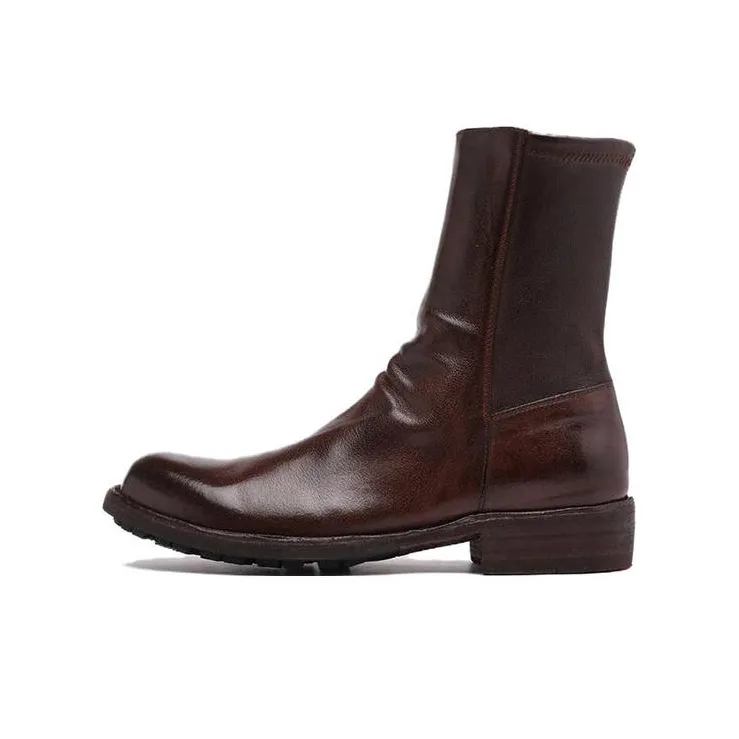 Officine Creative Leather panel Boots Women's-0
