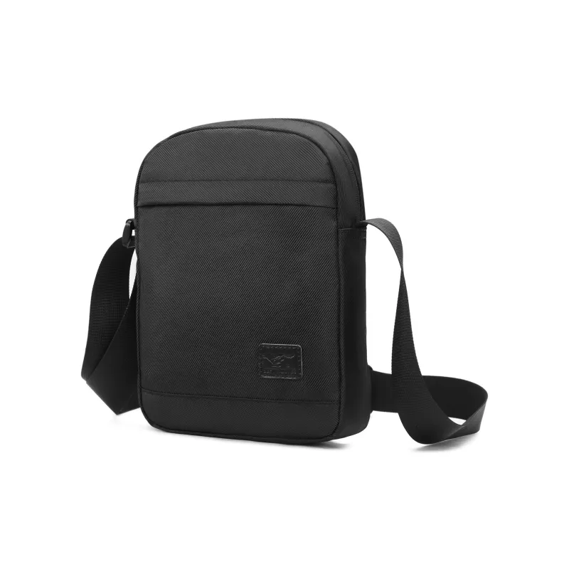 SEPTWOLVES Fabric Shoulder Bag Crossbody Bag Regular Men's Black/Gray-1