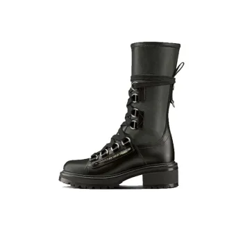 DIOR D Fight Ankle Boots Women's Black