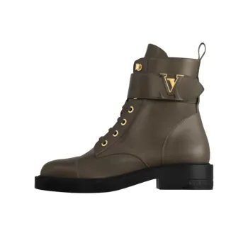 LOUIS VUITTON Citizen Ankle Boots Women's Green