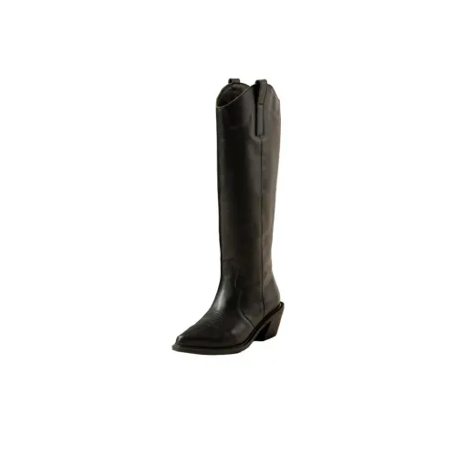 ALOHAS Knee Gorgeous boots Carol 5.5cm Women's Black