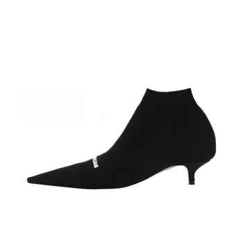 Balenciaga Knife Ankle Boots 4cm Women's Black