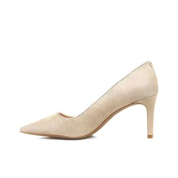 MICHAEL KORS Slim Heel High Heels 7.5cm Women's Gold