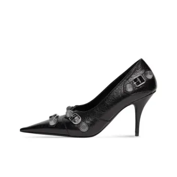 Balenciaga Cagole 90mm Pump Black Women's
