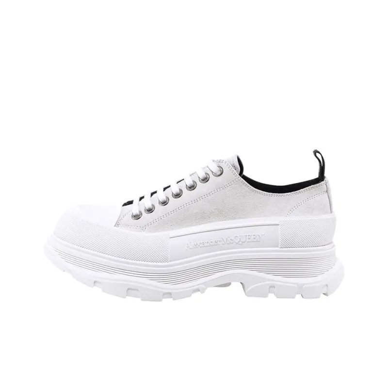 Alexander McQueen Tread Slick Lace Up 'White'-0
