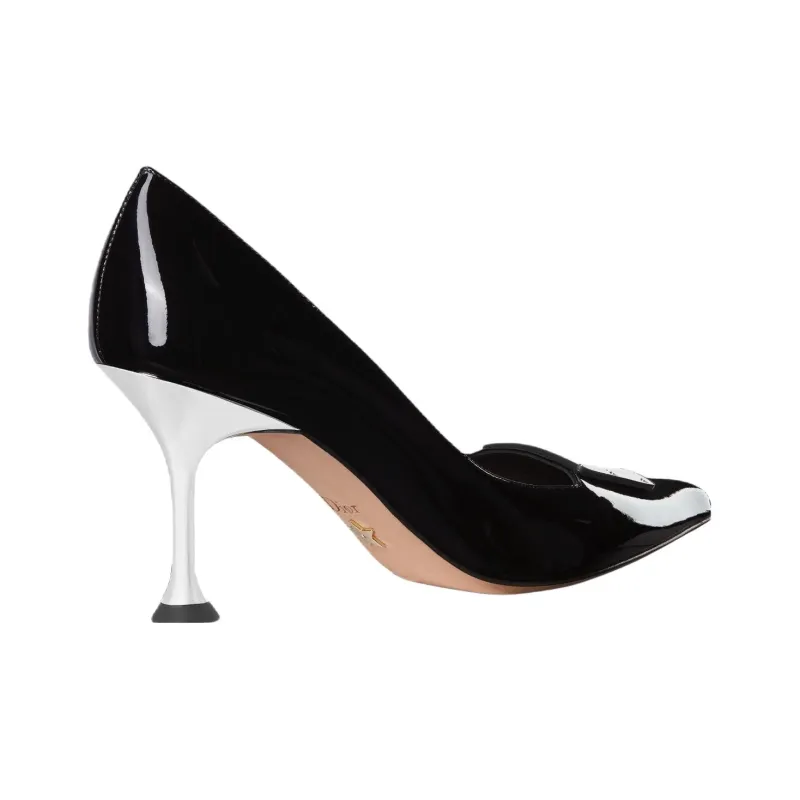 DIOR La Parisienne Dior Slim Heel High Heels Women's Black-3