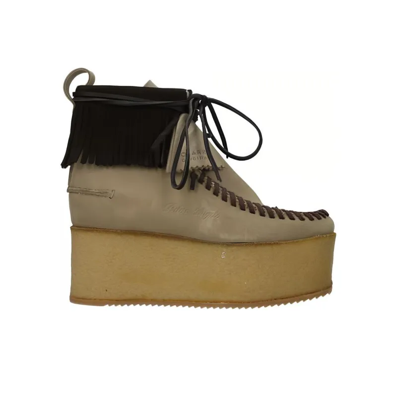 PALM ANGELS Platform Shoes Women's Brown-1