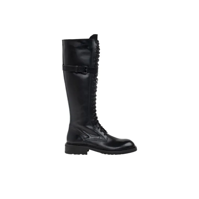 Ann Demeulemeester Lace-up Knee-high Boots-1