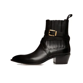 BALLY Vegas 45mm Wraparound-strap Leather Boots