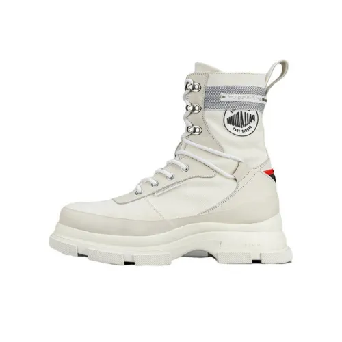 Palladium X Both Martin Boots Men White