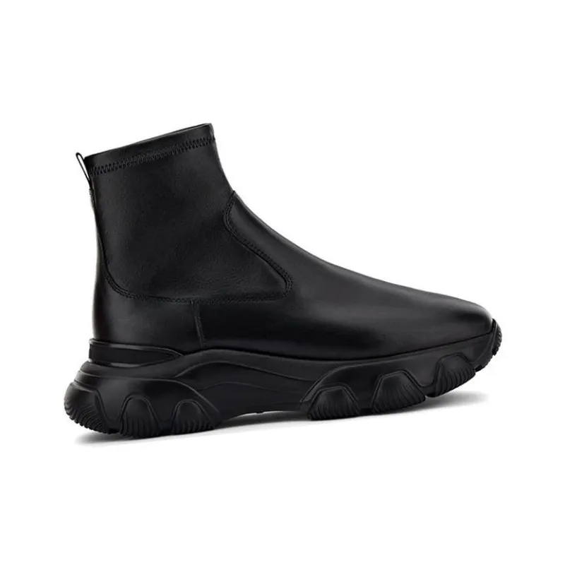 HOGAN Hyperactive Ankle Boots Women's Black-3