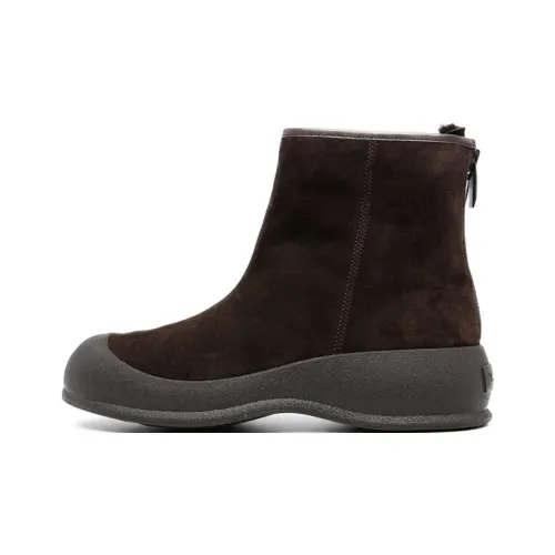 BALLY Ankle Boots Men Brown