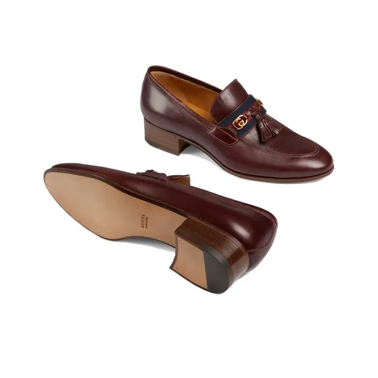 GUCCI Paride 35mm Tassel-trim Loafers-4
