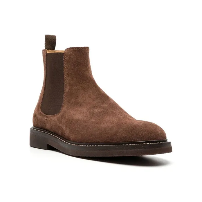 Brunello Cucinelli Suede Ankle Boots-2
