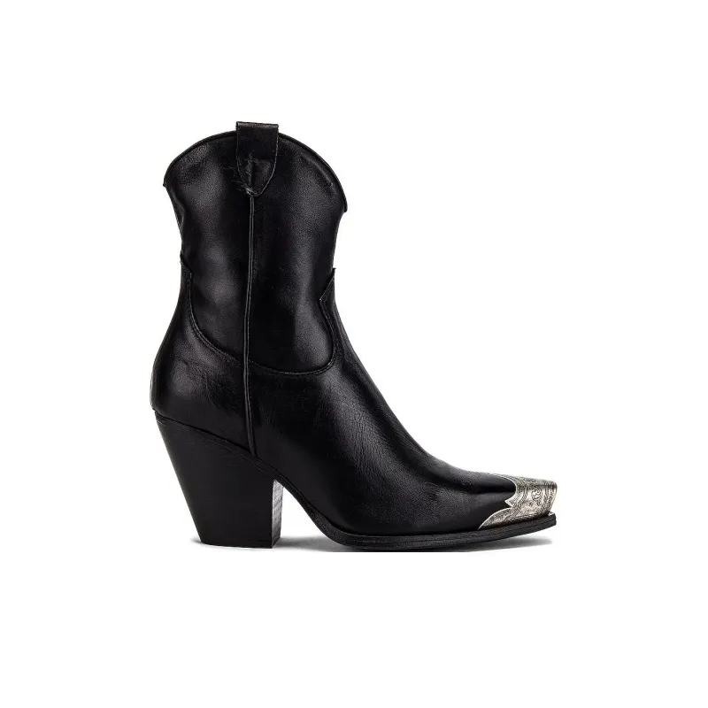 FREE PEOPLE Ankle Boots 9cm Women's Black-1