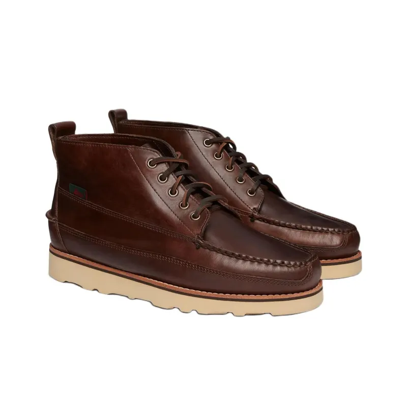 G.H. Bass & Co. Camp Moc III Ranger Ankle Boots Men's Chocolate-2