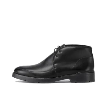 Zegna Cortina Leather Ankle Boots