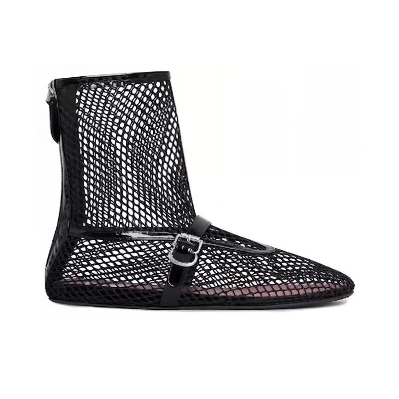 Alaia Ankle Boots Women's Black-1