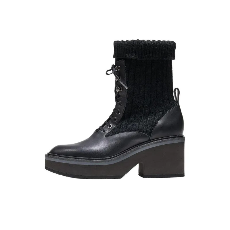 CLERGERIE Ancel Ankle Boots 7.5cm Women's Black-0