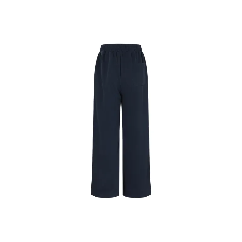 BIPOLAR Casual Pants Unisex Black Denim Blue-6