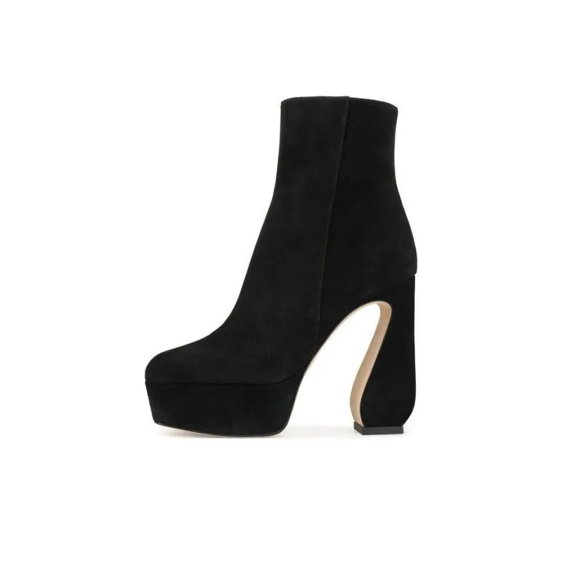 SERGIO ROSSI Ankle Boots Women's Black-0
