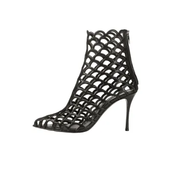 SERGIO ROSSI Mermaid 100mm Cut-out Sandals