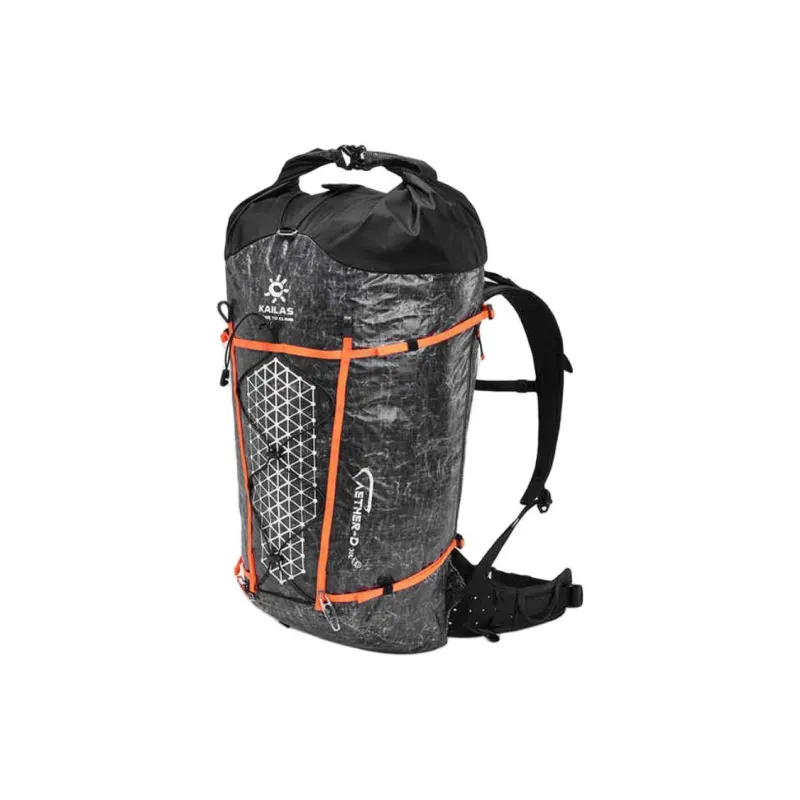 KAILAS Polyester Backpack Regular Unisex White & Purple & Black & Orange-1