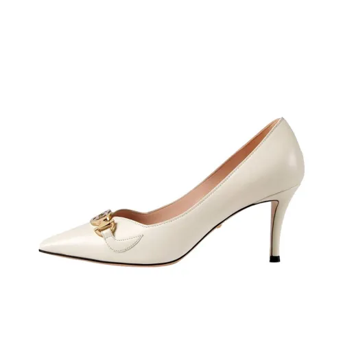 gucci Black Logo Plaque 75mm Pumps