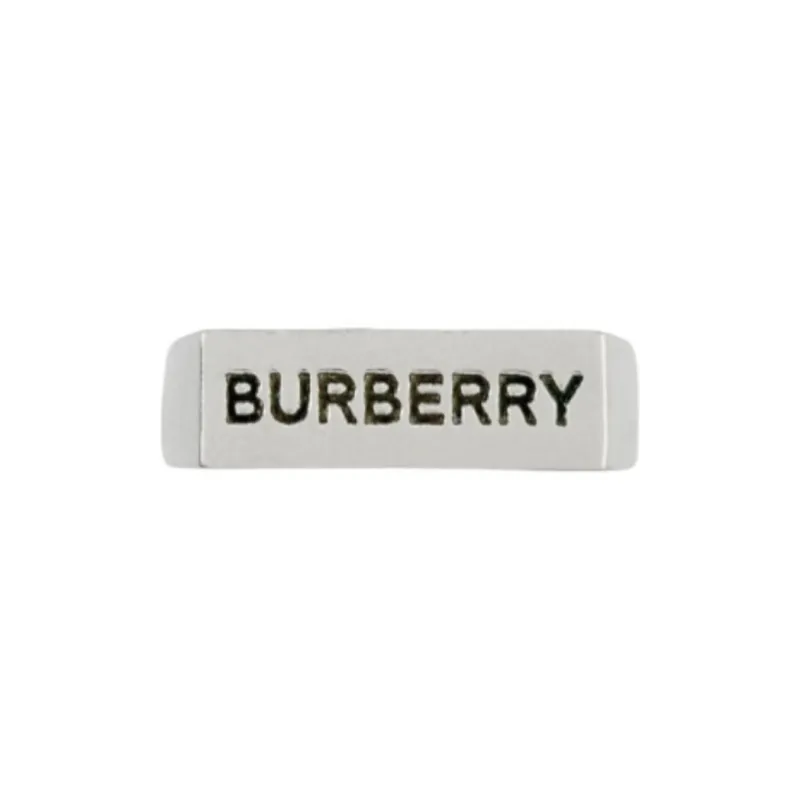 Burberry Brass Rings Men's Silver-3