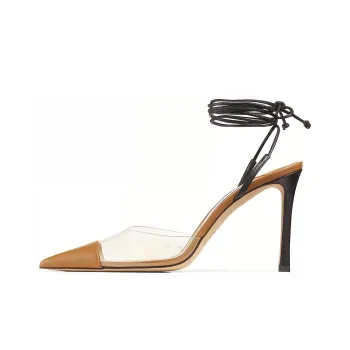 Jimmy Choo Farley High Heels Women's Camel