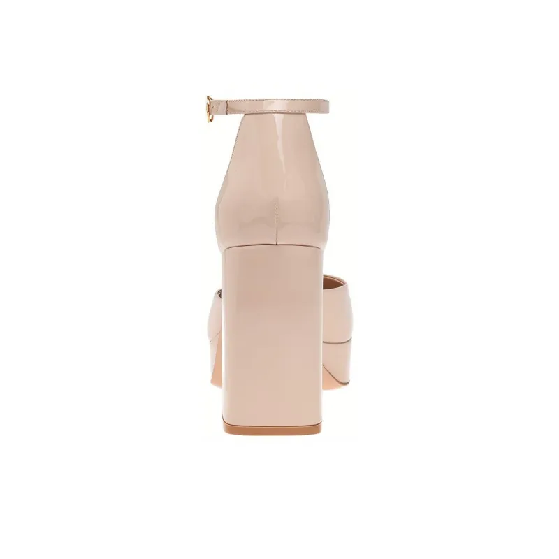GIANVITO ROSSI Ribbon T-bar Pumps-4