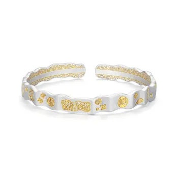 IDEAL S999 Fine Silver Sterling Silver Bracelets Women's