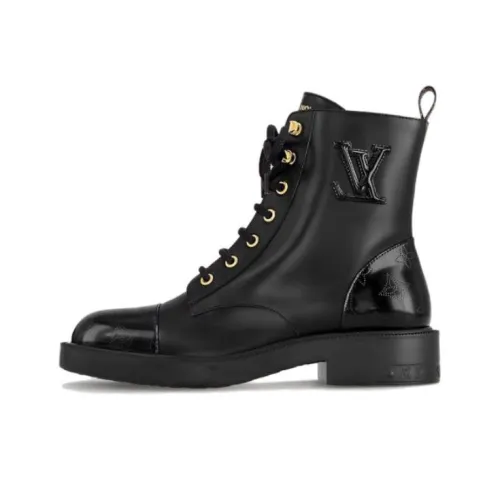 LOUIS VUITTON Citizen Short Martin Boot Women's Black