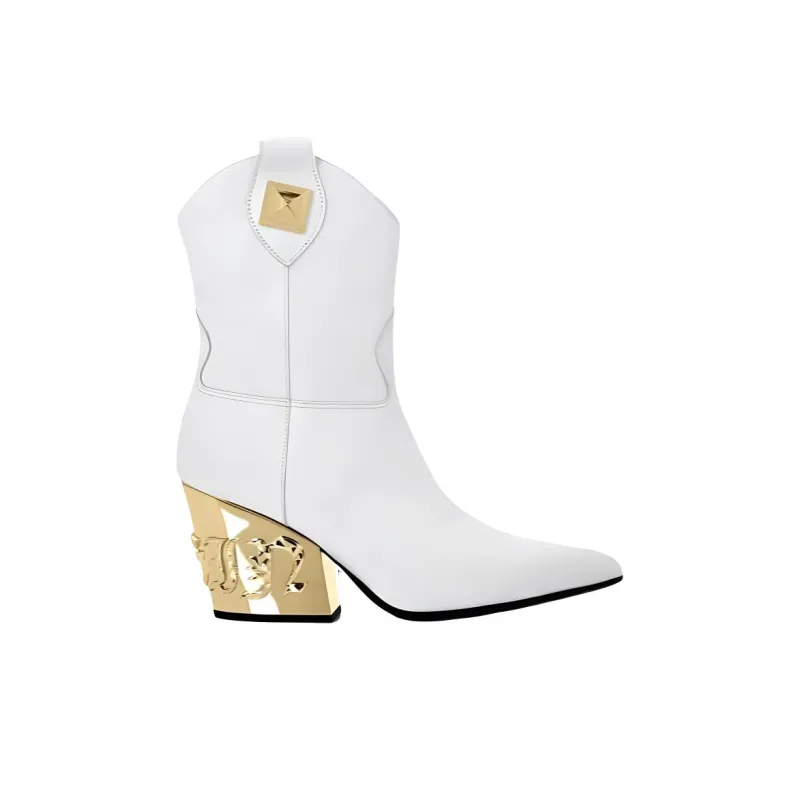 PHILIPP PLEIN Ankle Boots Women's White-1