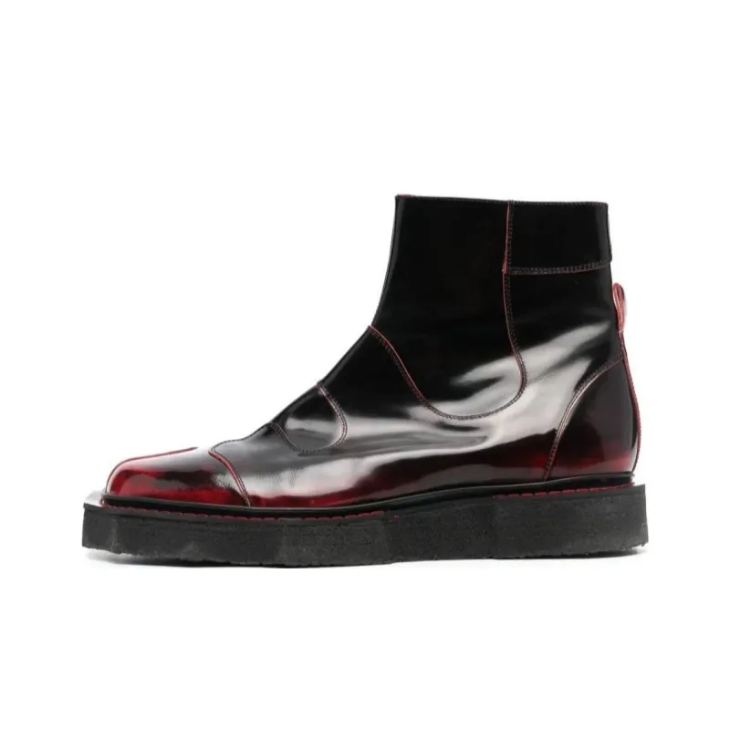 HENRIK VIBSKOV Enzo Leather Ankle Boots-0