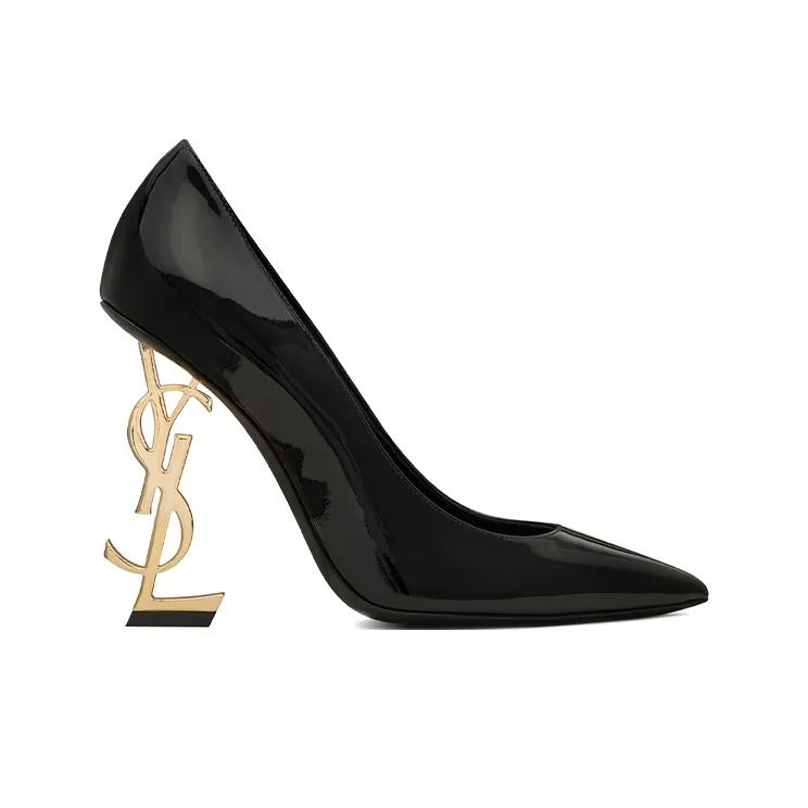 SAINT LAURENT Opyum Pointed Toe Pumps-1