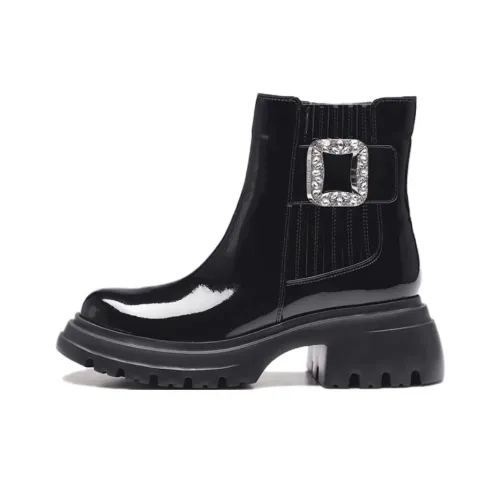 Le Saunda Ankle Boots 3.5cm Women's Black