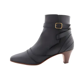 MICHEL VIVIEN Ankle Boots 5.5cm Women's Cognac