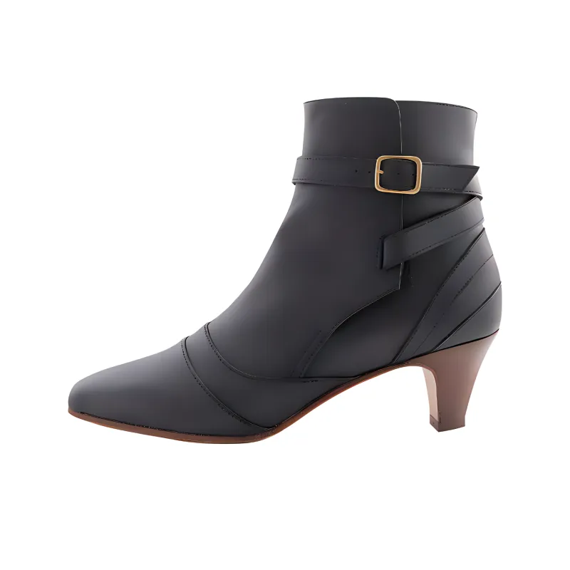 MICHEL VIVIEN Ankle Boots 5.5cm Women's Cognac-0