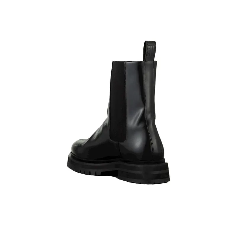 FRAME Short Chelsea Boots 5.9cm Men's Black-4