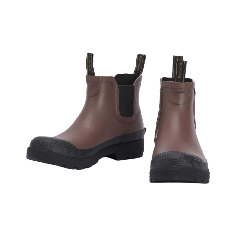 BARBOUR Ankle-Length Chelsea Boots 3.5cm Men's Brown-3