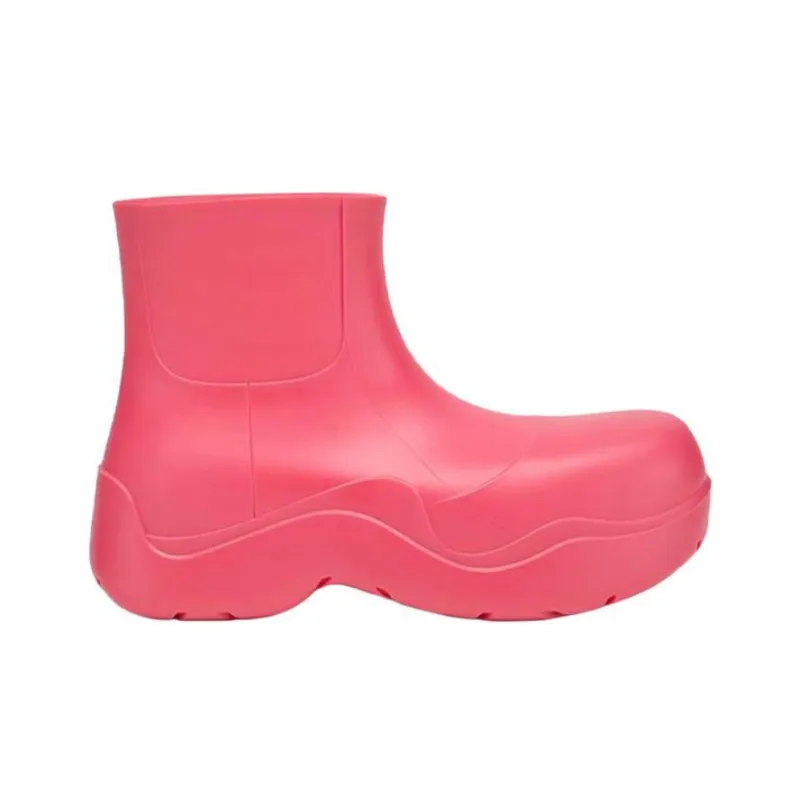 Bottega Veneta Puddle Ankle Boot Pink Women's-1