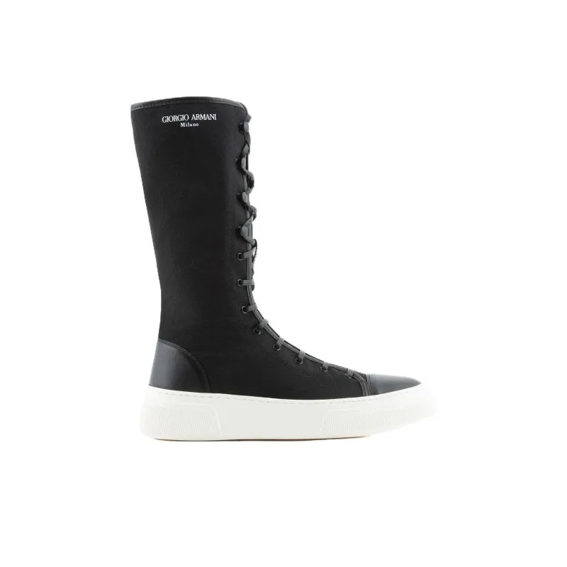 GIORGIO ARMANI Ankle Boots Men's Black-1