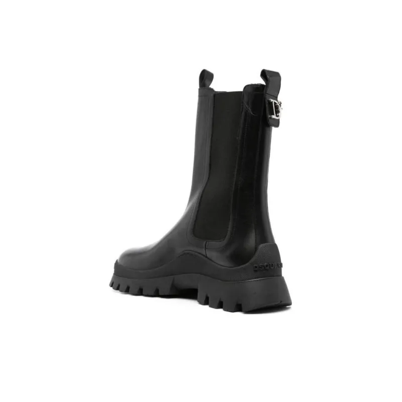 DSQUARED 2 D2 Statement Chunky Sole Ankle Boots-4