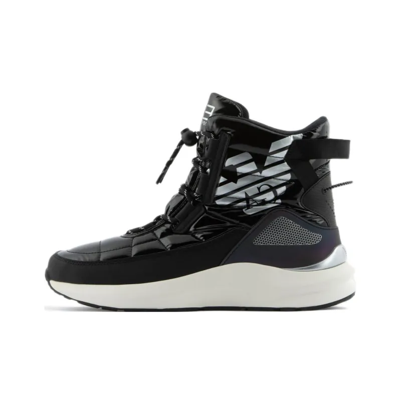 Ea7 EMPORIO ARMANI Mountain Quilted High-top Sneakers-0