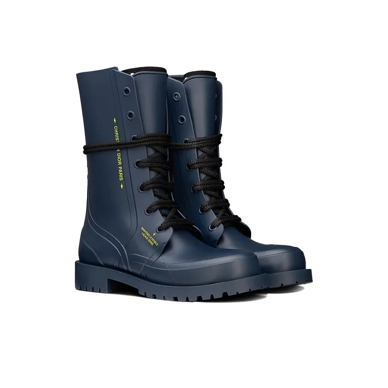DIOR DiorCamp Ankle Boot Ankle Boots Women's Blue-2